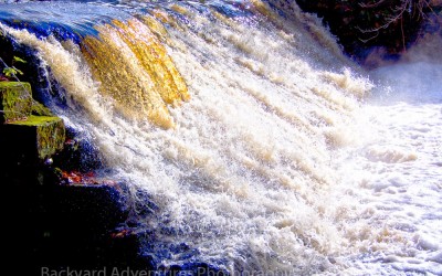 Waterfall over Assonet River